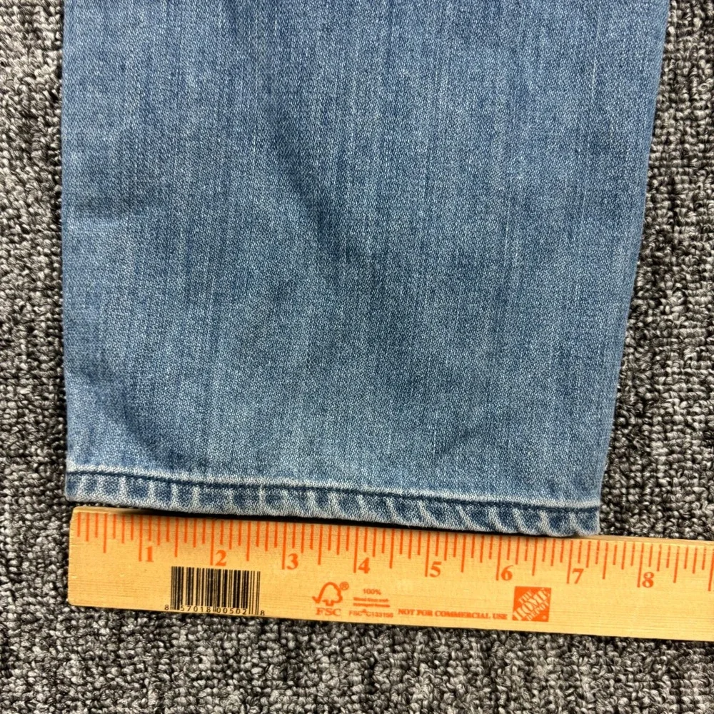 Y2K True Religion Geno Slim Straight Light Wash DenimJeans Size 32